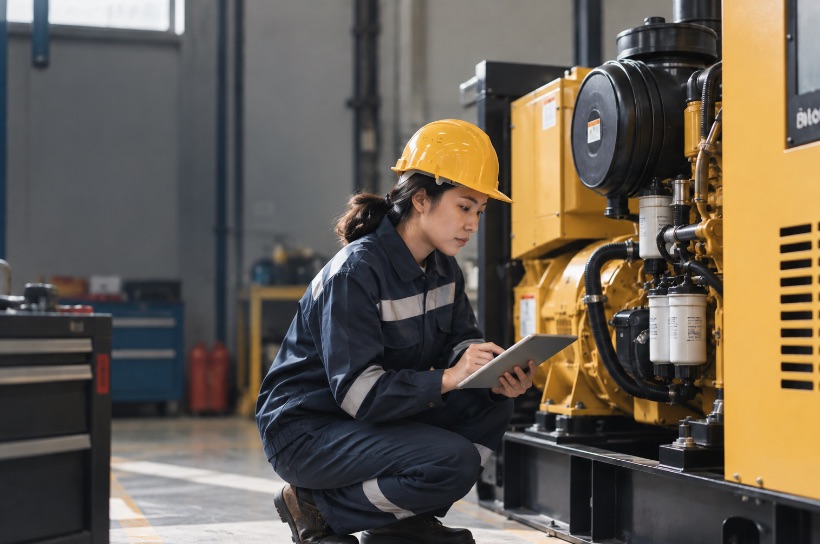 service genset diesel