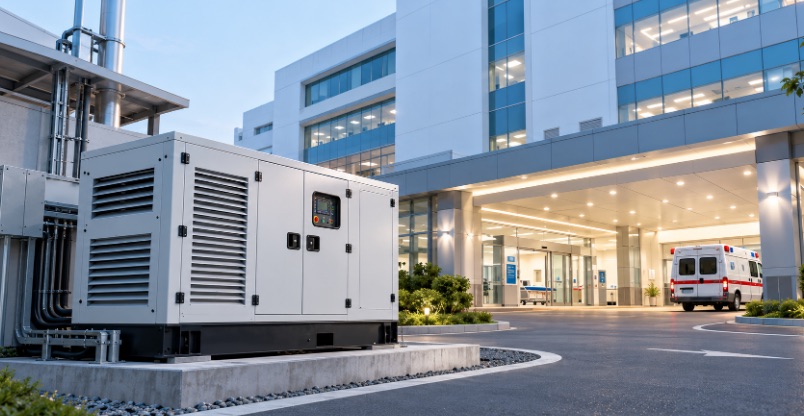 standar genset rumah sakit